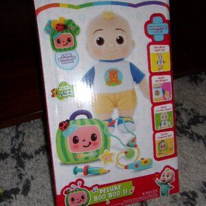 CoComelon Deluxe Boo Boo JJ 12" Plush With Accessories Interactive Play New